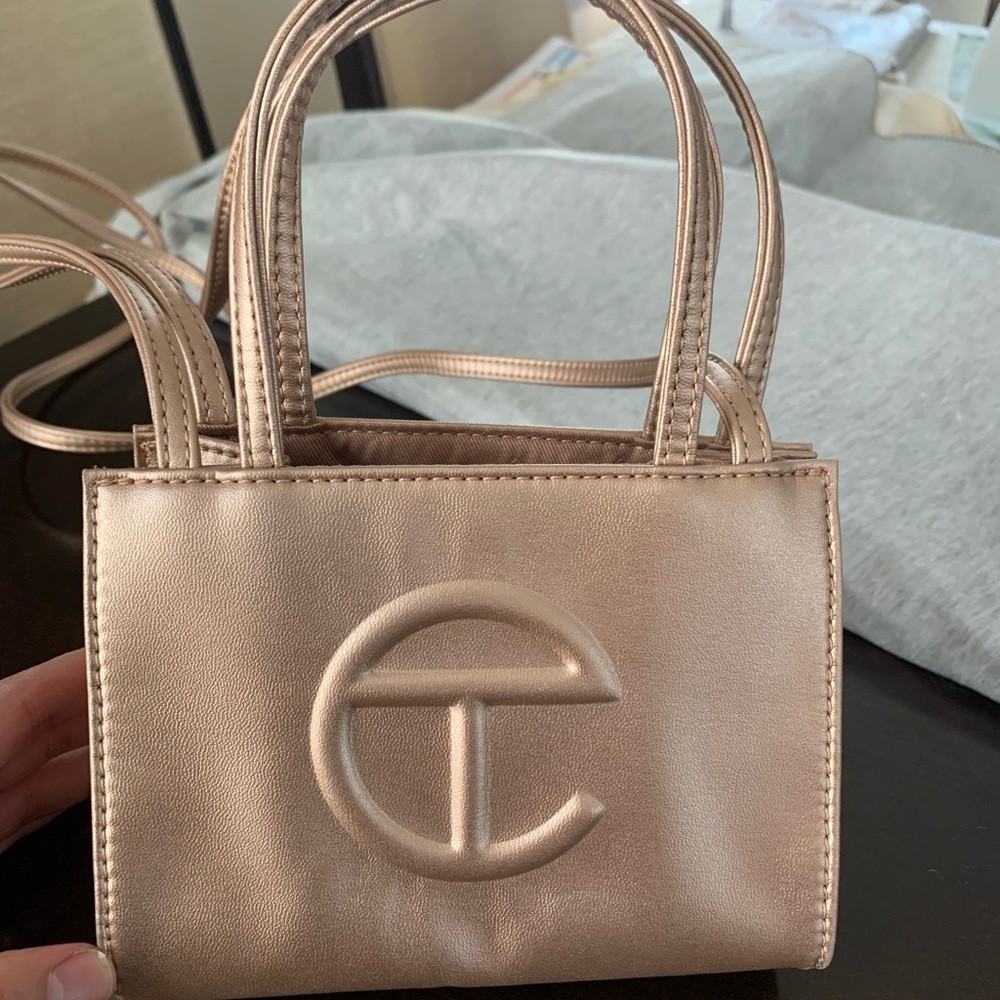 Telfar Small Copper Shopping Bag